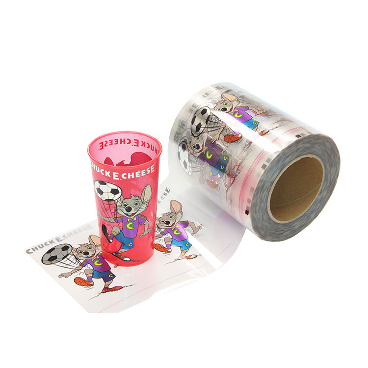 Custom Wärmeübertragungslogo für Plastikbecher
